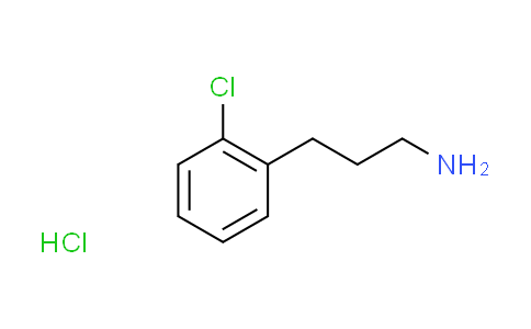 CAS No. 879663-52-2, [3-(2-chlorophenyl)propyl]amine hydrochloride