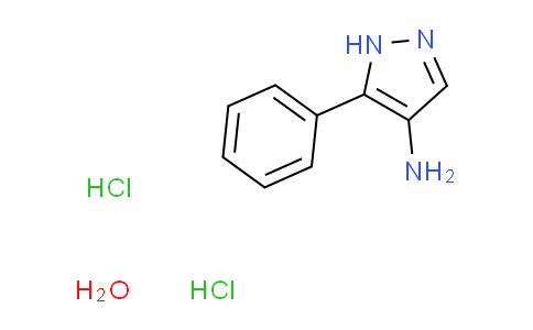 5-phenyl-1H-pyrazol-4-amine dihydrochloride hydrate
