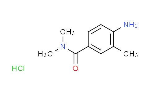 CAS No. 1559059-98-1, 4-amino-N,N,3-trimethylbenzamide hydrochloride