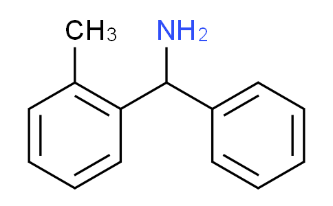CAS No. 2936-62-1, 1-(2-methylphenyl)-1-phenylmethanamine