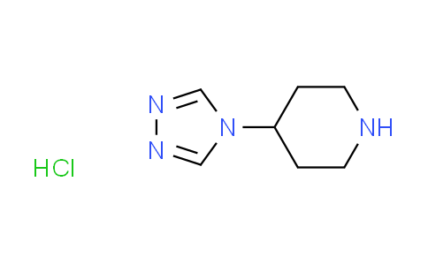CAS No. 1537863-96-9, 4-(4H-1,2,4-triazol-4-yl)piperidine hydrochloride