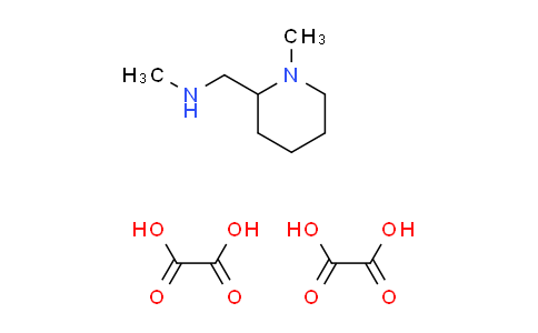 CAS No. 184637-61-4, N-methyl-1-(1-methyl-2-piperidinyl)methanamine diethanedioate