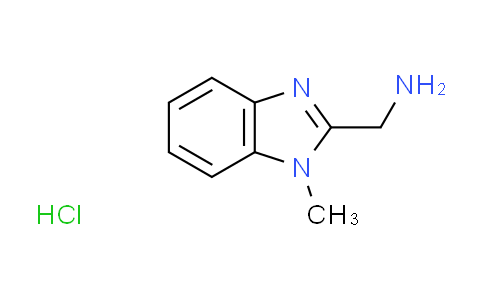 CAS No. 1197226-91-7, [(1-methyl-1H-benzimidazol-2-yl)methyl]amine hydrochloride