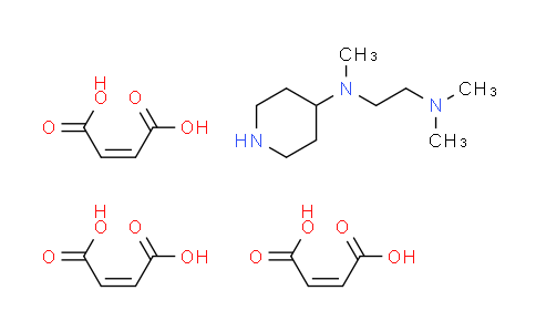 CAS No. 1559122-13-2, N,N,N'-trimethyl-N'-4-piperidinyl-1,2-ethanediamine tri[(2Z)-2-butenedioate]