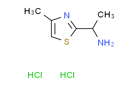 CAS No. 1332530-42-3, [1-(4-methyl-1,3-thiazol-2-yl)ethyl]amine dihydrochloride