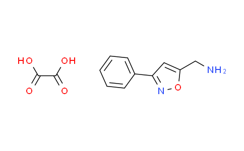 CAS No. 1260835-39-9, [(3-phenyl-5-isoxazolyl)methyl]amine oxalate