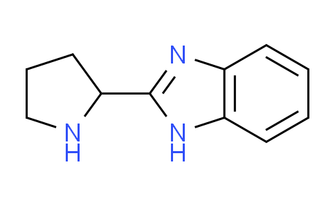 CAS No. 638141-64-7, 2-(2-pyrrolidinyl)-1H-benzimidazole