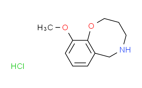 CAS No. 1188263-98-0, 10-methoxy-3,4,5,6-tetrahydro-2H-1,5-benzoxazocine hydrochloride