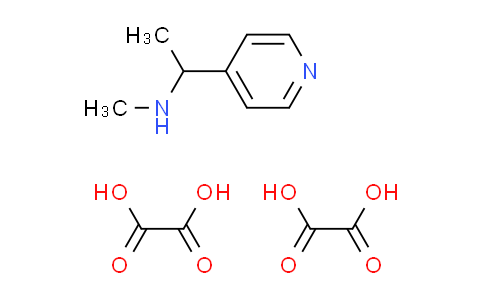 CAS No. 1559064-06-0, N-methyl-1-(4-pyridinyl)ethanamine diethanedioate