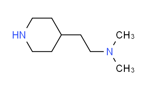 CAS No. 102308-48-5, N,N-dimethyl-2-(4-piperidinyl)ethanamine