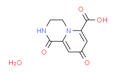 CAS No. 1559059-89-0, 1,8-dioxo-1,3,4,8-tetrahydro-2H-pyrido[1,2-a]pyrazine-6-carboxylic acid hydrate