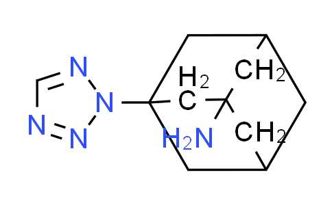 CAS No. 915922-22-4, 3-(2H-tetrazol-2-yl)-1-adamantanamine