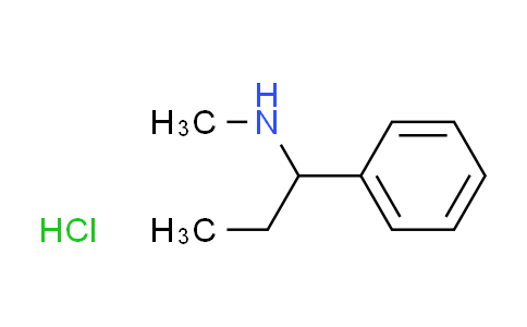 CAS No. 76605-79-3, N-methyl-1-phenyl-1-propanamine hydrochloride