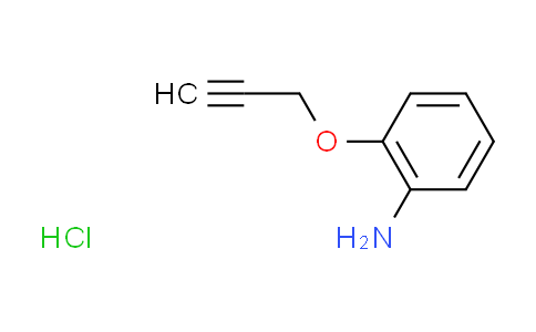 CAS No. 1559062-13-3, [2-(2-propyn-1-yloxy)phenyl]amine hydrochloride
