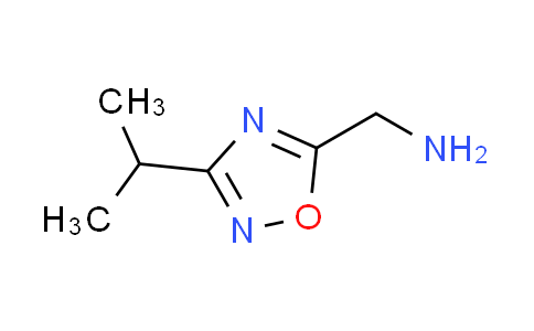 CAS No. 936940-67-9, 1-(3-isopropyl-1,2,4-oxadiazol-5-yl)methanamine