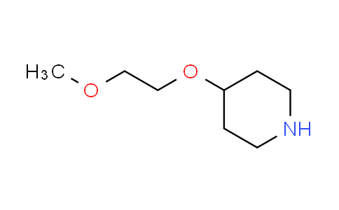 CAS No. 70978-88-0, 4-(2-methoxyethoxy)piperidine