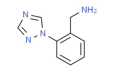 CAS No. 449756-97-2, 1-[2-(1H-1,2,4-triazol-1-yl)phenyl]methanamine
