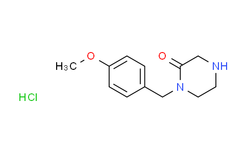 CAS No. 1260423-70-8, 1-(4-methoxybenzyl)-2-piperazinone hydrochloride