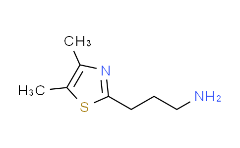 CAS No. 1017153-61-5, 3-(4,5-dimethyl-1,3-thiazol-2-yl)-1-propanamine