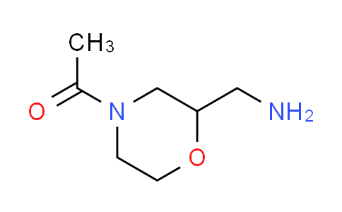 CAS No. 182067-97-6, 1-(4-acetyl-2-morpholinyl)methanamine