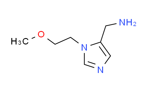 CAS No. 1083300-53-1, 1-[1-(2-methoxyethyl)-1H-imidazol-5-yl]methanamine