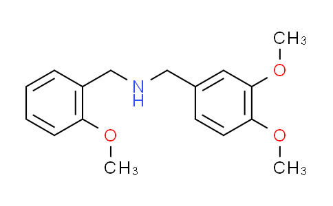CAS No. 418792-50-4, (3,4-dimethoxybenzyl)(2-methoxybenzyl)amine