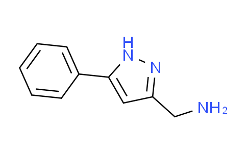CAS No. 936940-08-8, 1-(5-phenyl-1H-pyrazol-3-yl)methanamine