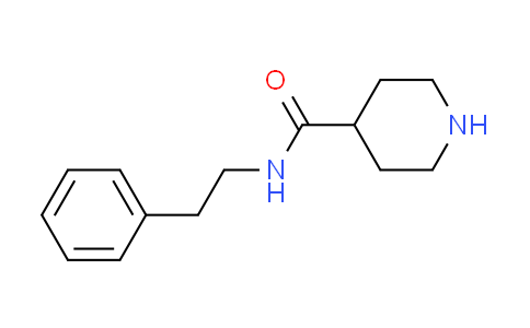 CAS No. 37978-09-9, N-(2-phenylethyl)piperidine-4-carboxamide