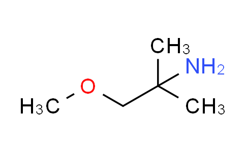 CAS No. 20719-68-0, (2-methoxy-1,1-dimethylethyl)amine
