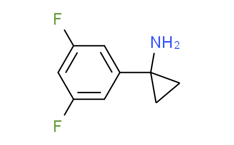 CAS No. 1208389-30-3, 1-(3,5-difluorophenyl)cyclopropanamine