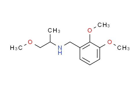 CAS No. 356090-87-4, (2,3-dimethoxybenzyl)(2-methoxy-1-methylethyl)amine