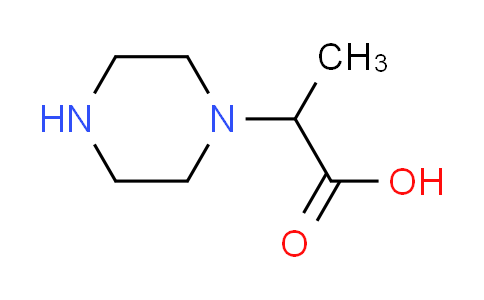 CAS No. 825594-88-5, 2-(1-piperazinyl)propanoic acid