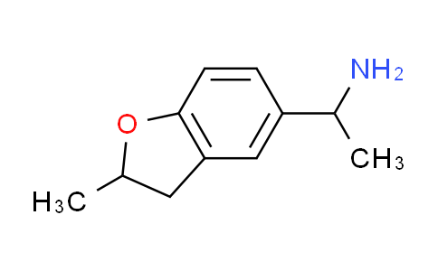 CAS No. 889939-90-6, 1-(2-methyl-2,3-dihydro-1-benzofuran-5-yl)ethanamine