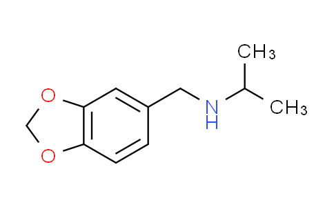 CAS No. 68291-92-9, (1,3-benzodioxol-5-ylmethyl)isopropylamine