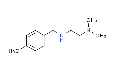 CAS No. 65875-43-6, N,N-dimethyl-N'-(4-methylbenzyl)-1,2-ethanediamine