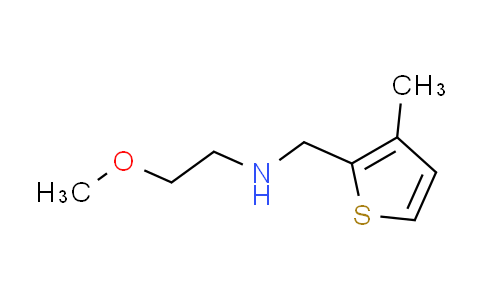 CAS No. 892571-49-2, (2-methoxyethyl)[(3-methyl-2-thienyl)methyl]amine