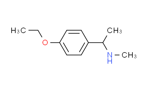 CAS No. 842955-24-2, 1-(4-ethoxyphenyl)-N-methylethanamine