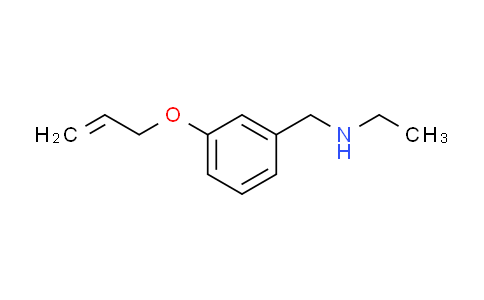 CAS No. 869942-49-4, N-[3-(allyloxy)benzyl]ethanamine