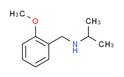 CAS No. 756474-36-9, N-(2-methoxybenzyl)propan-2-amine