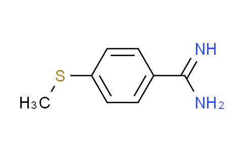 CAS No. 412307-75-6, 4-(methylthio)benzenecarboximidamide