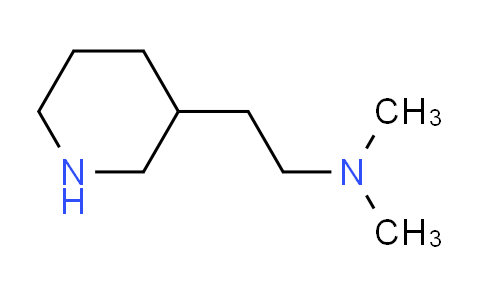 CAS No. 933684-70-9, N,N-dimethyl-2-(3-piperidinyl)ethanamine