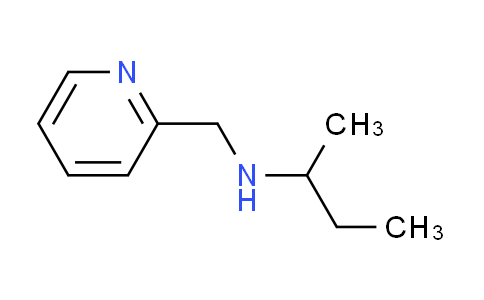 CAS No. 58669-31-1, N-(2-pyridinylmethyl)-2-butanamine