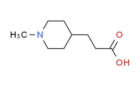 CAS No. 198959-40-9, 3-(1-methylpiperidin-4-yl)propanoic acid