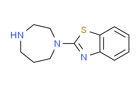 CAS No. 111628-37-6, 2-(1,4-diazepan-1-yl)-1,3-benzothiazole