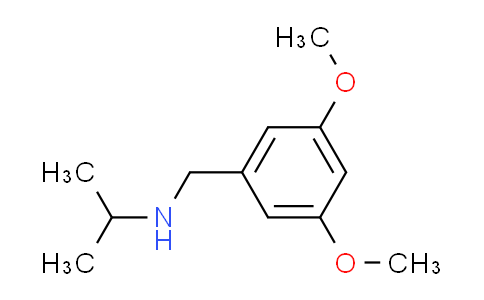 CAS No. 97294-81-0, (3,5-dimethoxybenzyl)isopropylamine