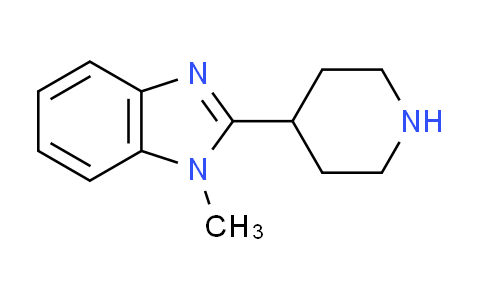 CAS No. 180160-86-5, 1-methyl-2-(4-piperidinyl)-1H-benzimidazole