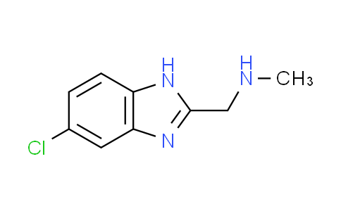 CAS No. 175530-30-0, 1-(5-chloro-1H-benzimidazol-2-yl)-N-methylmethanamine