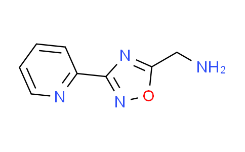 CAS No. 936939-88-7, 1-(3-pyridin-2-yl-1,2,4-oxadiazol-5-yl)methanamine