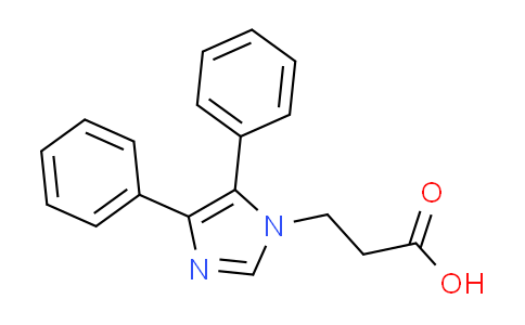 CAS No. 315248-18-1, 3-(4,5-diphenyl-1H-imidazol-1-yl)propanoic acid