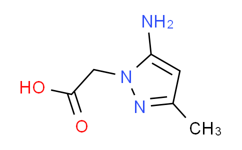 CAS No. 890014-47-8, (5-amino-3-methyl-1H-pyrazol-1-yl)acetic acid